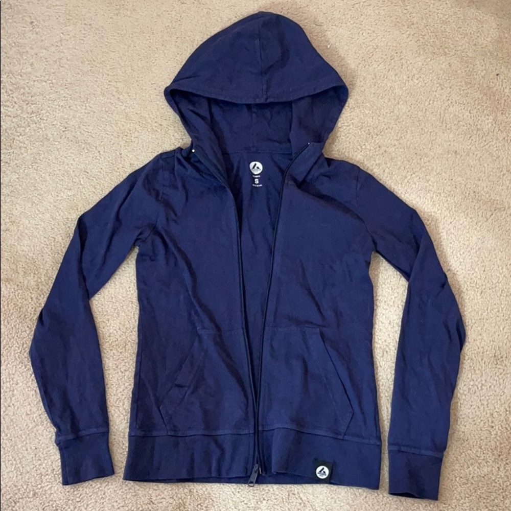 Blue American Giant Zip Up